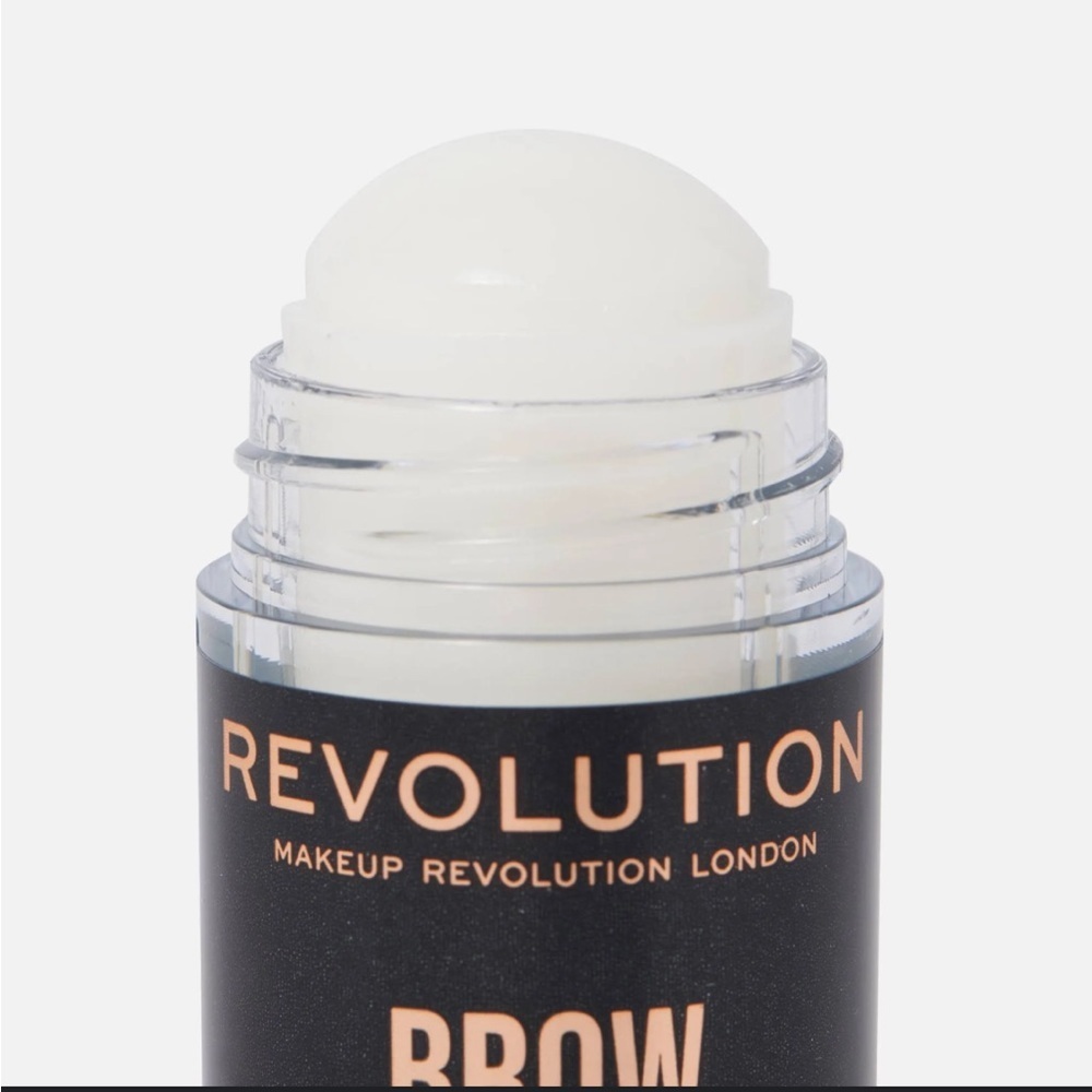 Revolution Creator Brow Block Glue smooth & hold brow in place Net Wt 0.42 oz - Picture 4 of 6